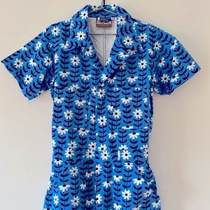 Big Bud Press Daisy Chain Jumpsuit - M - Short-Sleeve